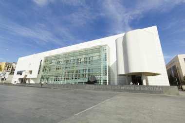 MACBA müze Barcelona, İspanya.