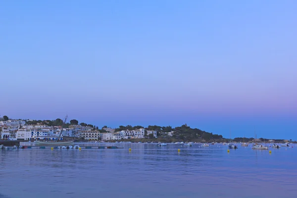 Mediterrane zonsondergang. — Stockfoto