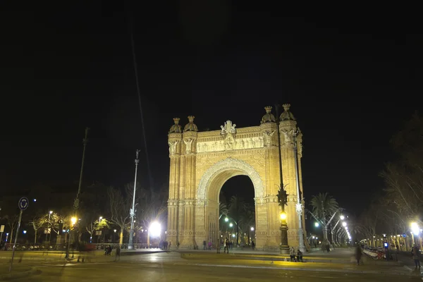 Arc de Triomphe de nuit — Photo