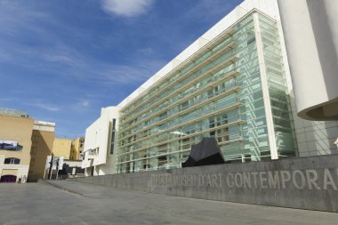 MACBA müze Barcelona, İspanya.