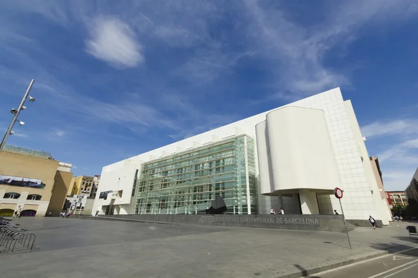 Музей MACBA в Барселоне, Испания . — стоковое фото