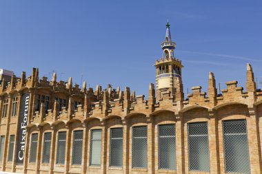 CaixaForum Müzesi, barcelona, İspanya.