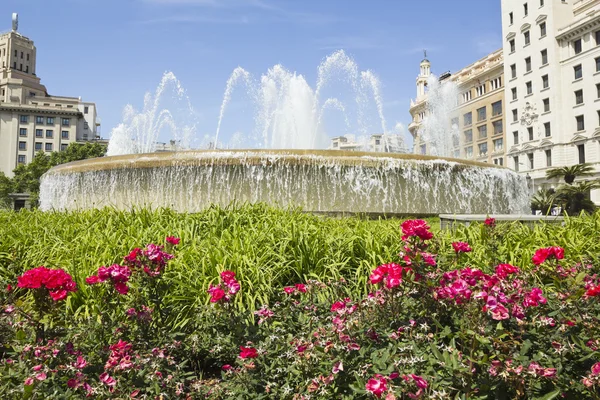 Barcelona: den exakta centrum — Stockfoto