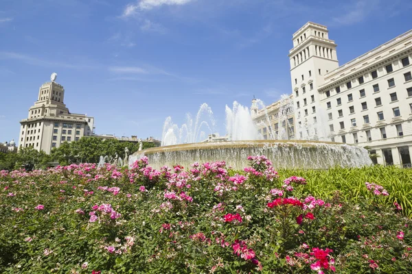 Barcelona: den exakta centrum — Stockfoto