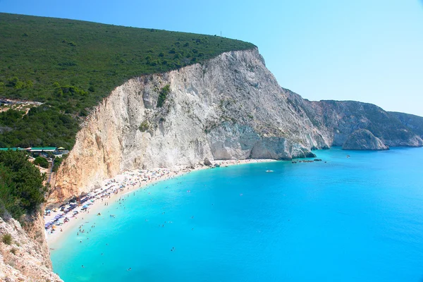 Porto katsiki w Grecja Wyspy lefkada — Zdjęcie stockowe