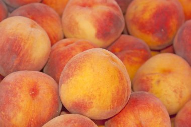 arka plan olarak taze şeftali