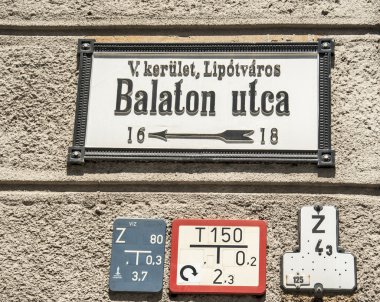 Budapeşte ünlü sokak işaretleri