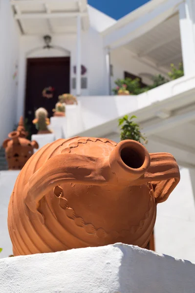 シフノス島、ギリシャの伝統的なギリシャの装飾 — ストック写真