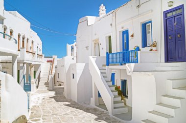geleneksel Yunan evde sifnos Island, Yunanistan