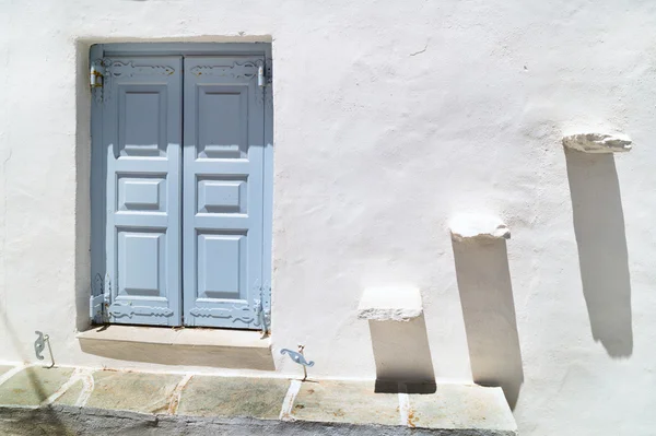Geleneksel Yunan evde sifnos Island, Yunanistan — Stok fotoğraf
