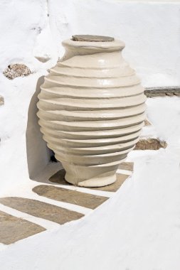 sifnos Isla üzerinde yer alan geometrik bir yaş eski Yunan vazo