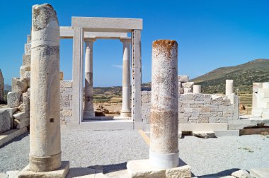 Temple, demeter, naxos Island, Yunanistan