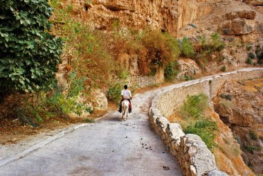 Batı Şeria 'daki Yahudi Çölü' nde Kanyon