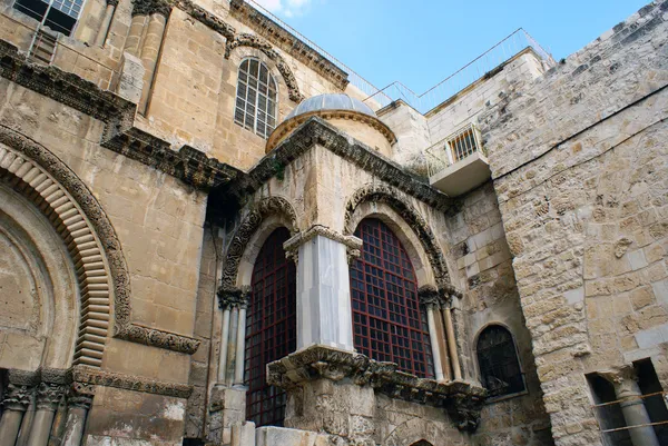 Church of the Holy Sepulchre in the old city of Jerusalem — Stock Photo, Image