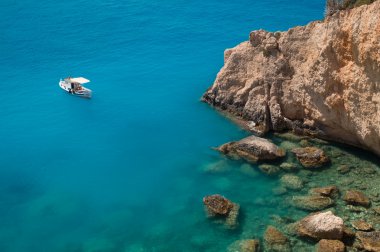 Porto katsiki beach lefkada Adası, Yunanistan