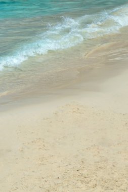 arka plan dalga Yunan Adası kum üzerinde
