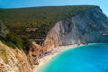 Porto katsiki beach lefkada Adası, Yunanistan