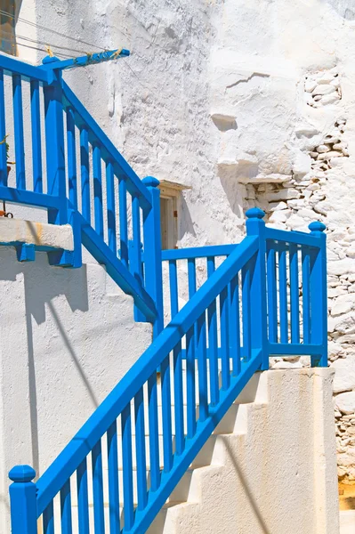 Casa grega tradicional na ilha de Mykonos, Grécia — Fotografia de Stock