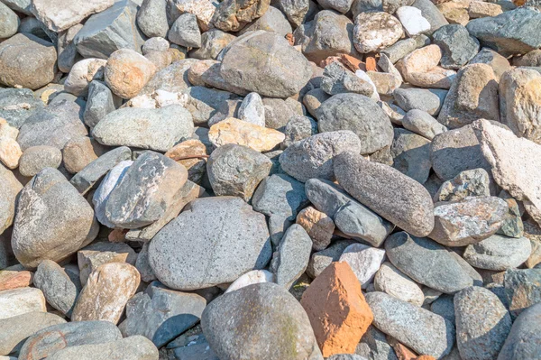 Pedras cinzentas como fundo — Fotografia de Stock