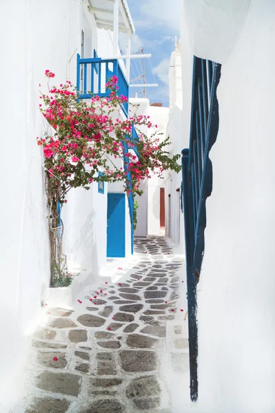 Tradycyjny grecki Dom na wyspie mykonos, Grecja — Zdjęcie stockowe