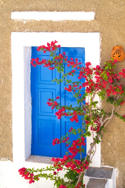 Традиционный греческий дом на острове Сифнос, Греция — стоковое фото