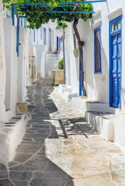 geleneksel Yunan evde sifnos Island, Yunanistan