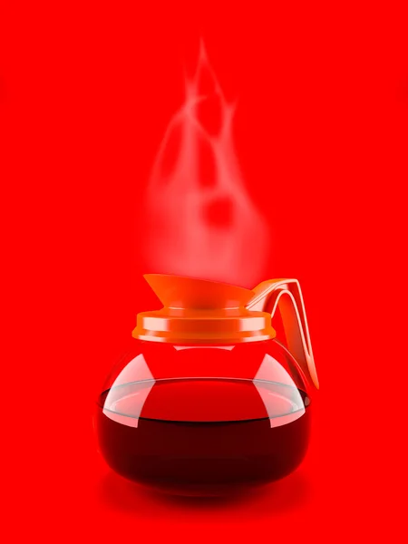 Koffie waterkoker — Stockfoto