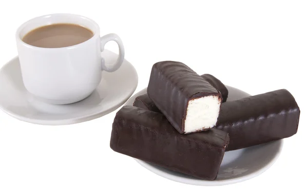 süzme peynir ile çikolata