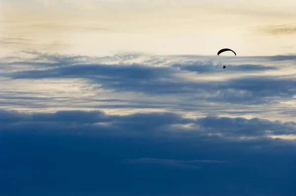 Paragliding Stock Image