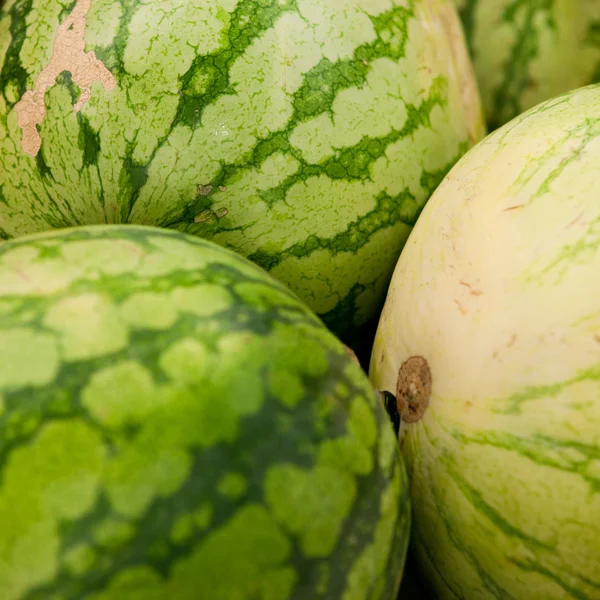 Wassermelonen, Nahsicht — Stockfoto