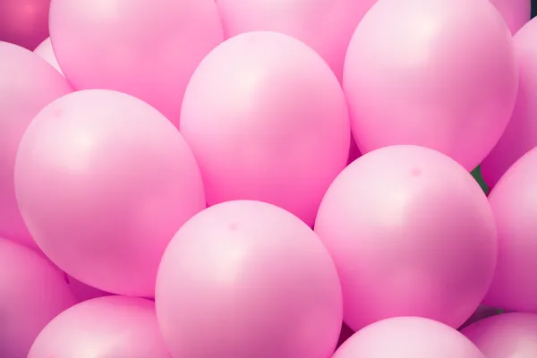 粉色气球背景 — 图库照片