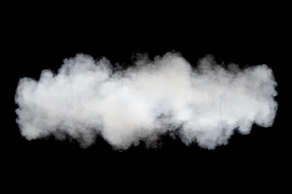 Smoke cloud background on black Royalty Free Stock Photos