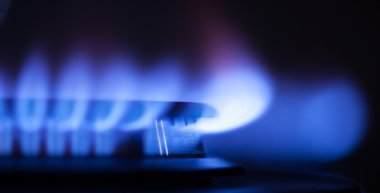gaz alev parçası