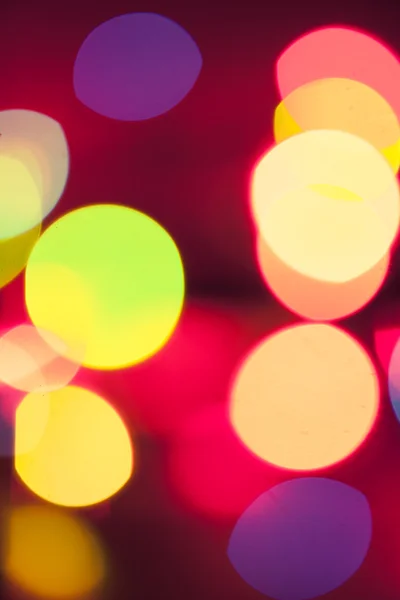 Sfondo con luci bokeh — Foto Stock