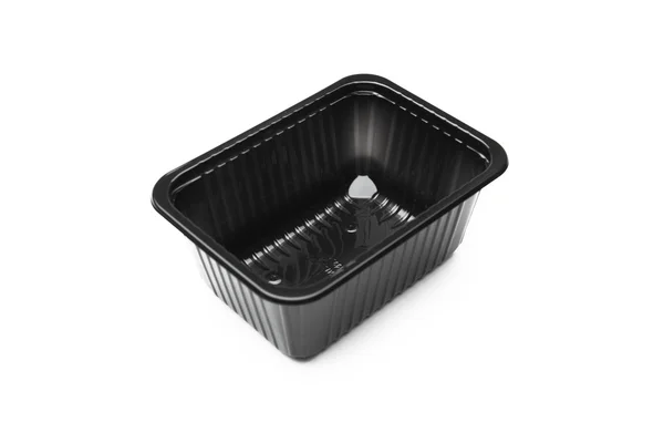 Plastic container isolated on white — Stock Photo, Image