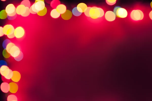 Bokeh ışıkları mor arka plan — Stok fotoğraf
