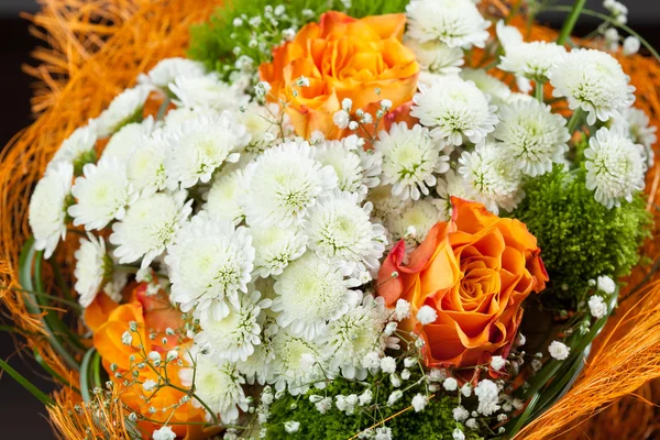 Boeket van bloemen, close-up weergave — Stockfoto