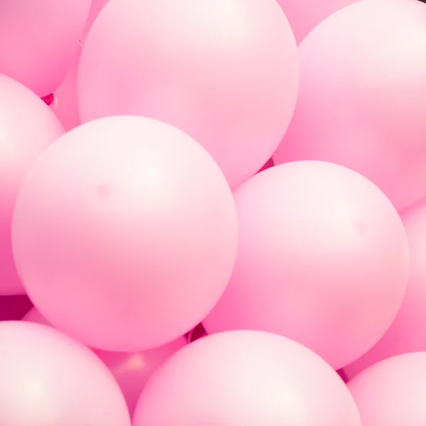 Pink ballons background — Zdjęcie stockowe