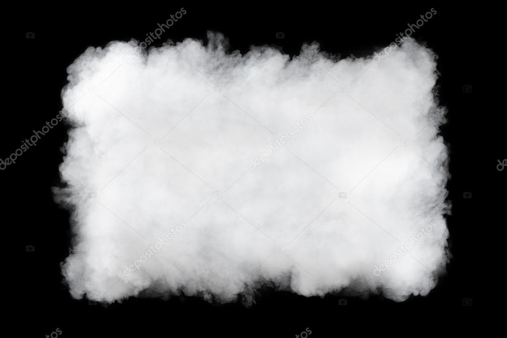 rectangular smoke cloud background