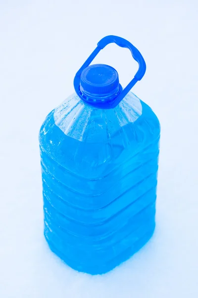 Can with non-freezing cleaning liquid — Stock Photo, Image