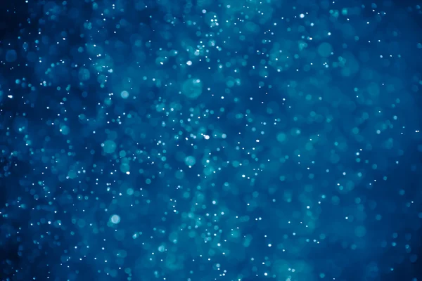 Абстрактный синий боке фон — стоковое фото