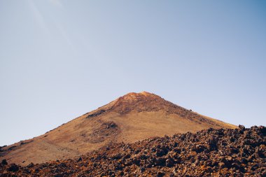 Mount teide yanardağı