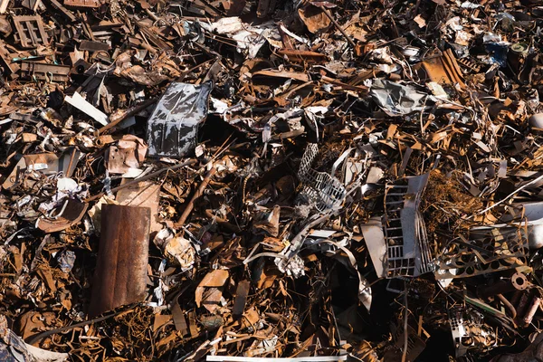 Scrap metal background — Stock Photo, Image