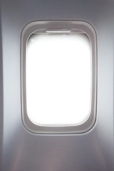 Side window in airplane — Stock Photo, Image