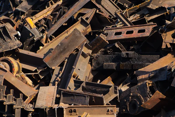 Scrap metal, close-up view — Stock Photo, Image