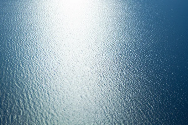 Water surface with sun reflection — Stock Photo, Image