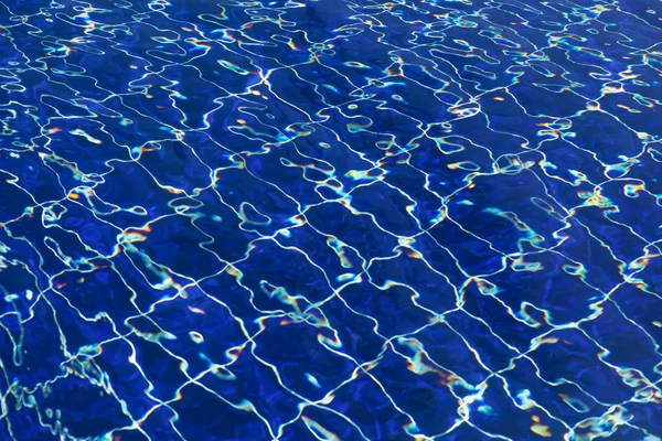 Yüzme Havuzu caustics — Stok fotoğraf