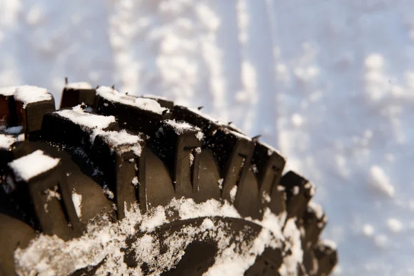 Vinter däck — Stockfoto