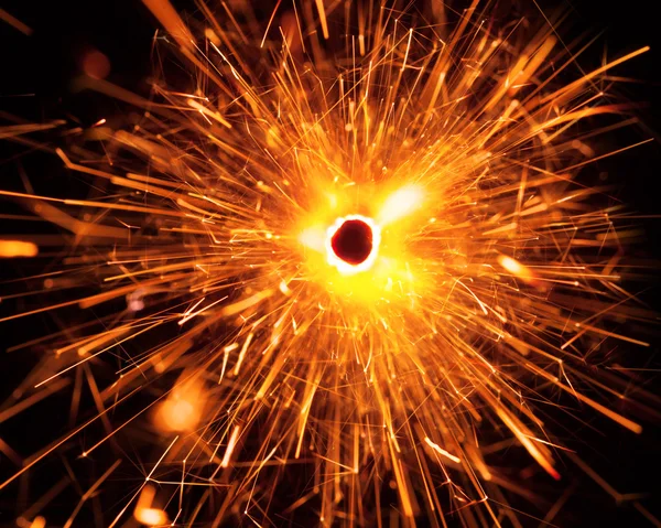 Massive christmas sparkler — Stock Photo, Image