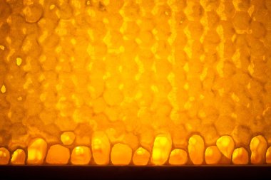 doğal petek dokusu, makro görünümü